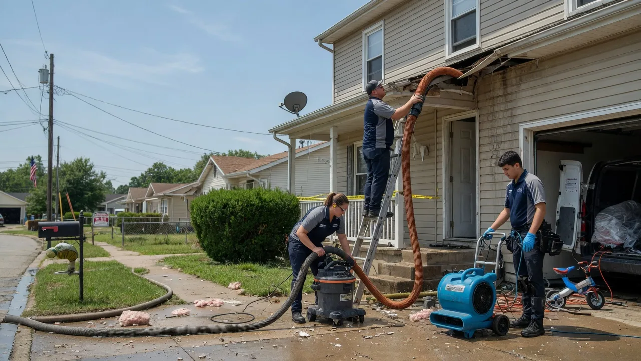 Water Damage Restoration in Volant, PA near me